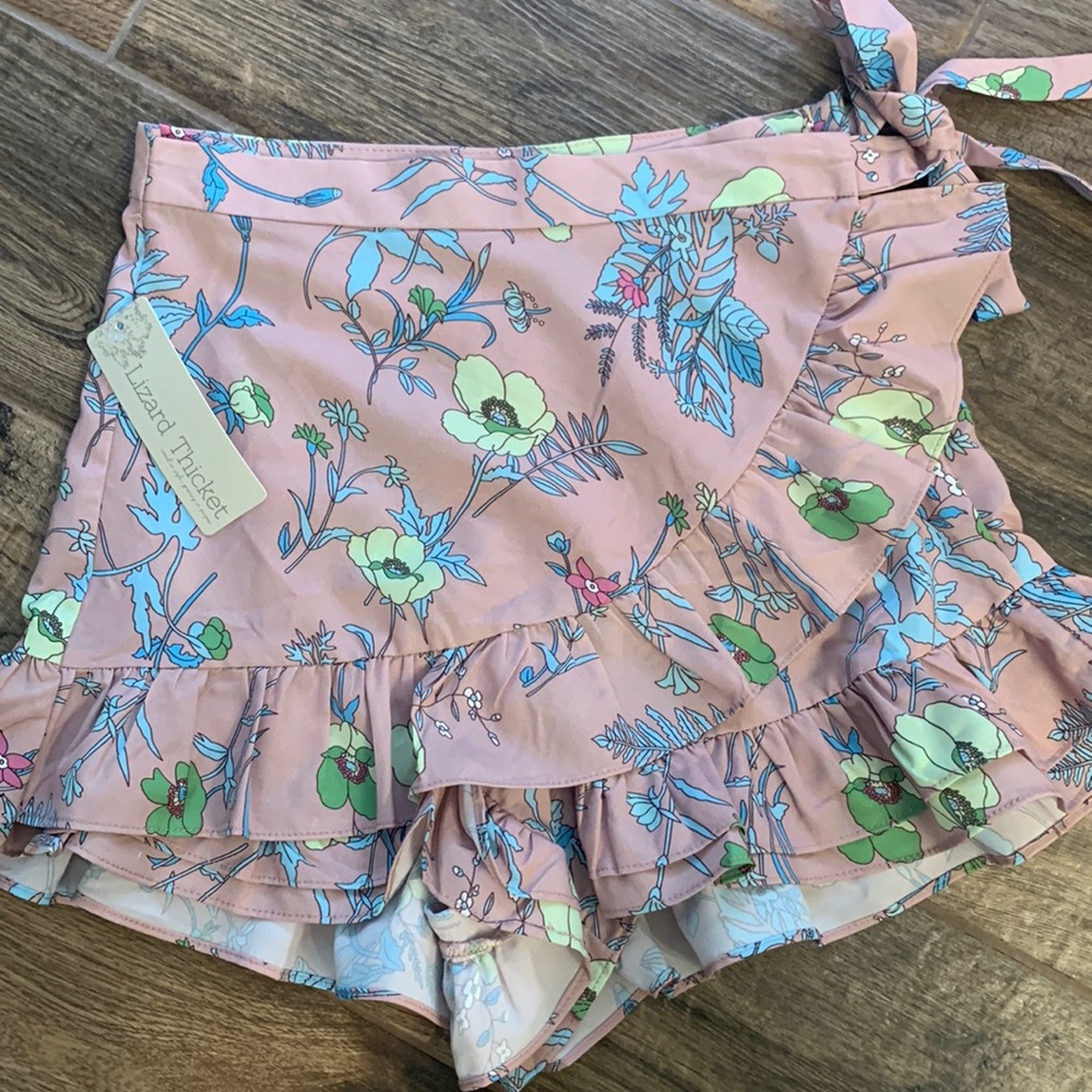 Lizard Thicket floral skort